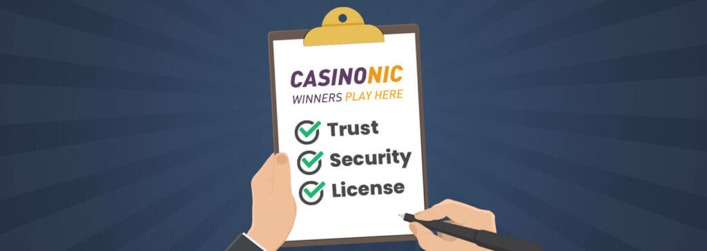 Casinonic Casino licensing, safety, and trustworthiness