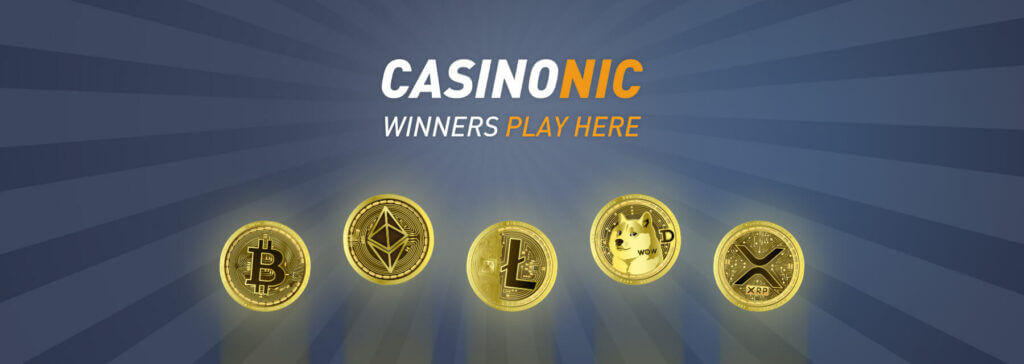 Casinonic Casino supported cryptocurrencies
