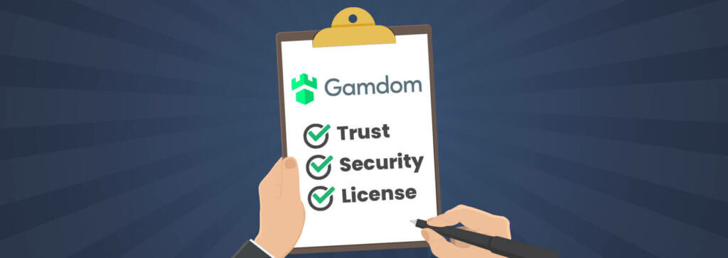 Gamdom Casino licensing, safety, and trustworthiness