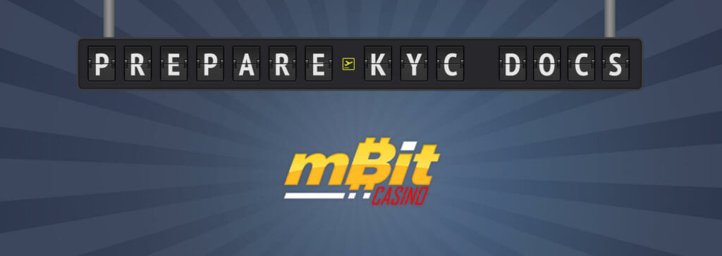 mBit Casino KYC status