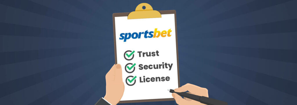 SportsBet licensing, safety, and trustworthiness